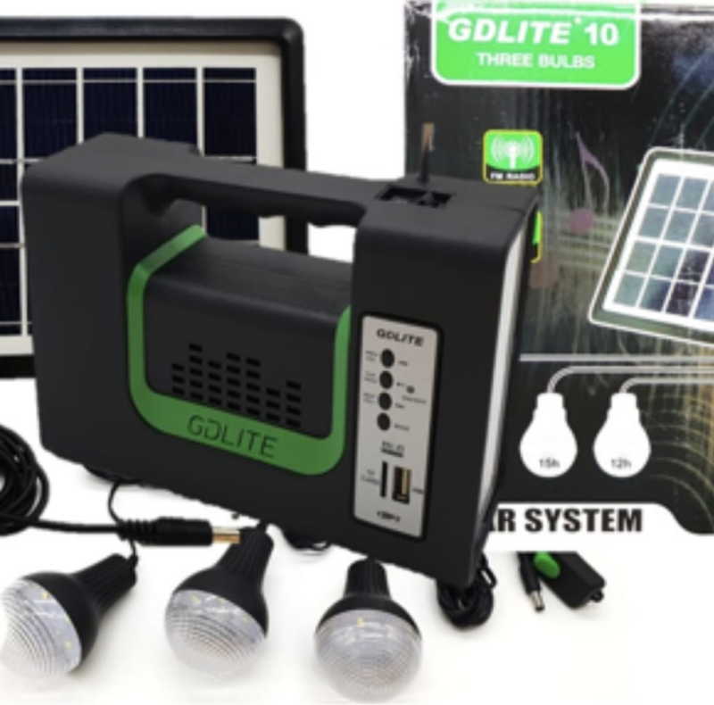 Panel kit solar GDLITE NEWGD8017 Genérico GDLITE -10